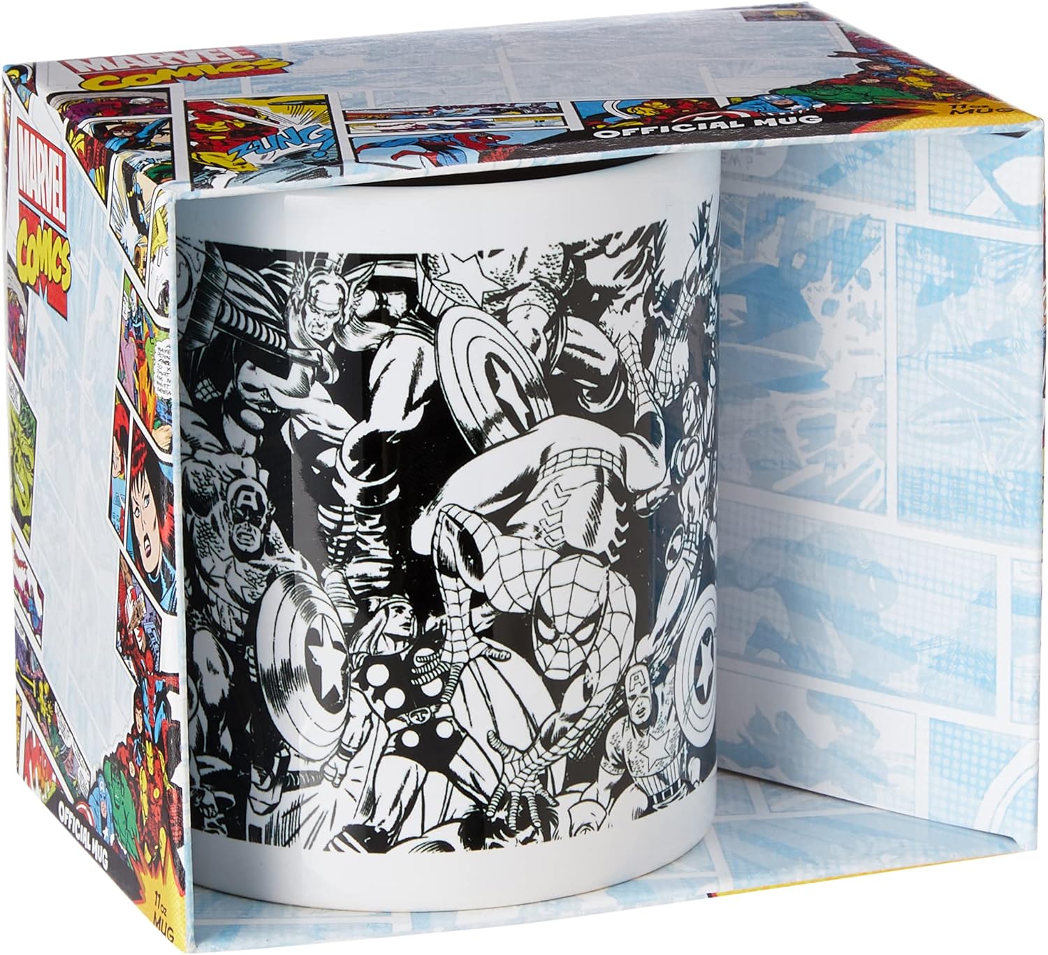 Pyramid International MG23445 Marvel Rétro (Personnages) Mug, 11 oz / 315 ml