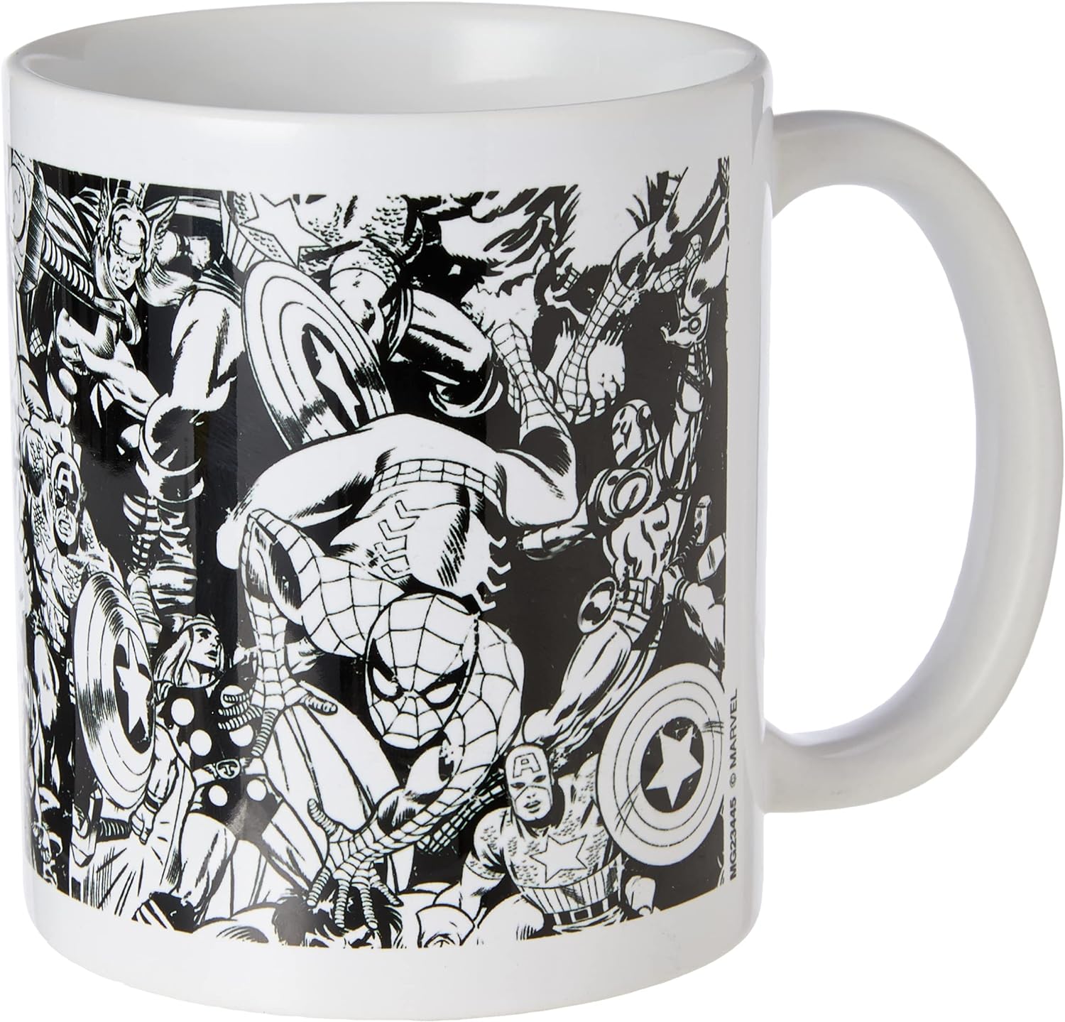 Pyramid International MG23445 Marvel Rétro (Personnages) Mug, 11 oz / 315 ml