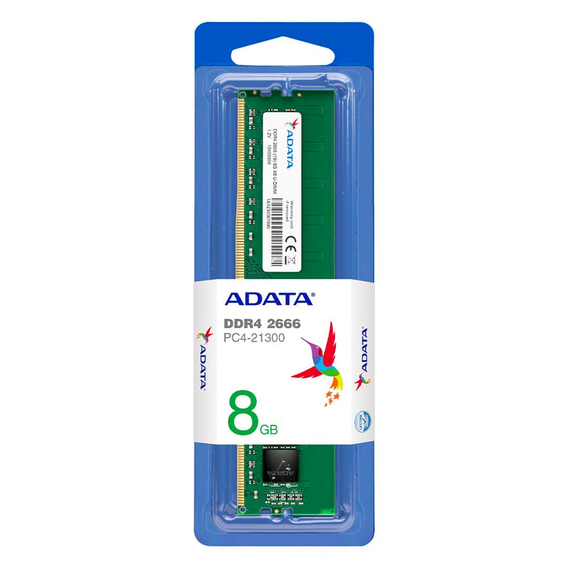 ADATA Premier Series - DDR4 - Modul - 8 GB - DIMM 288-PIN - 2666 MHz / PC4-21300 - ungepuffert