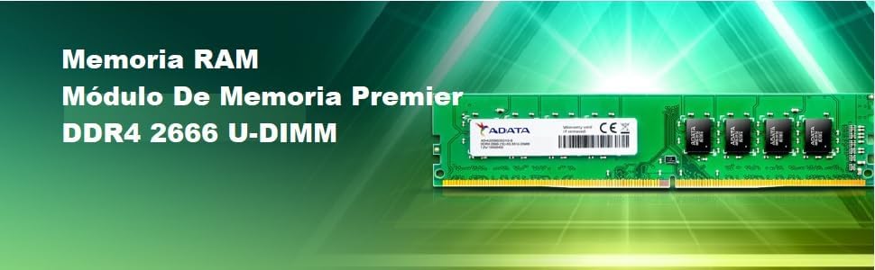 ADATA Premier Series - DDR4 - Modul - 8 GB - DIMM 288-PIN - 2666 MHz / PC4-21300 - ungepuffert