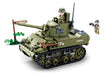Sluban M38-B0856 Wwii-m5 Light Tank