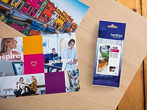 BROTHER LC-426M Inkjet Cartridge, Magenta, Single Pack, Standard Yield, includes 1 x Inkjet Cartridge, Genuine Supplies
