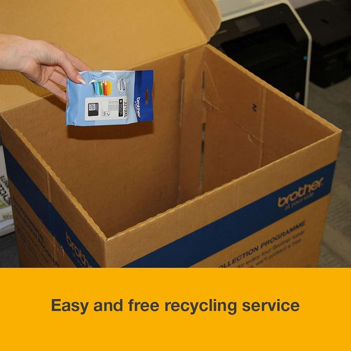 BROTHER LC-426M Inkjet Cartridge, Magenta, Single Pack, Standard Yield, includes 1 x Inkjet Cartridge, Genuine Supplies