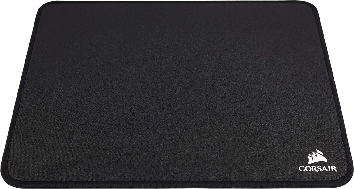Corsair MM350 Champion Series, Medium Premium Anti-Fray Cloth Performance Gaming Mouse Mat, Black Medium MM350 Champion