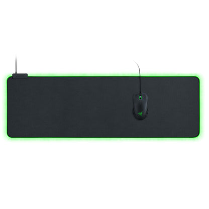 Razer Goliathus Extended Chroma - Soft Extended Gaming Mouse Mat Chroma RGB Lighting (Cable Holder, Fabric Surface, Quilted Edge, Optimized for all Mice) Black