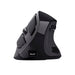 Trust Mouse Wireless Ergonomico Ricaricabile, Nero, One Size Verticale wireless ricaricabile Single