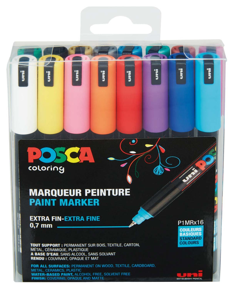 uni-ball 181716 - POSCA Marker mit kalibrierter Spitze