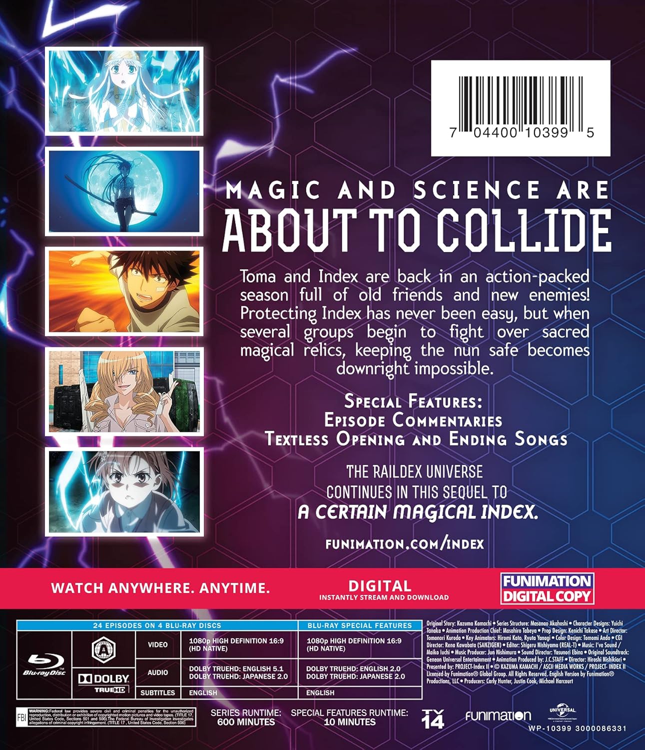 Certain Magical Index: Complete Season 2