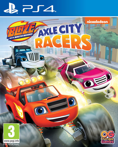 Blaze and The Monster Machines: Axle City Racers (PS4) PlayStation 4 Axle City Racers