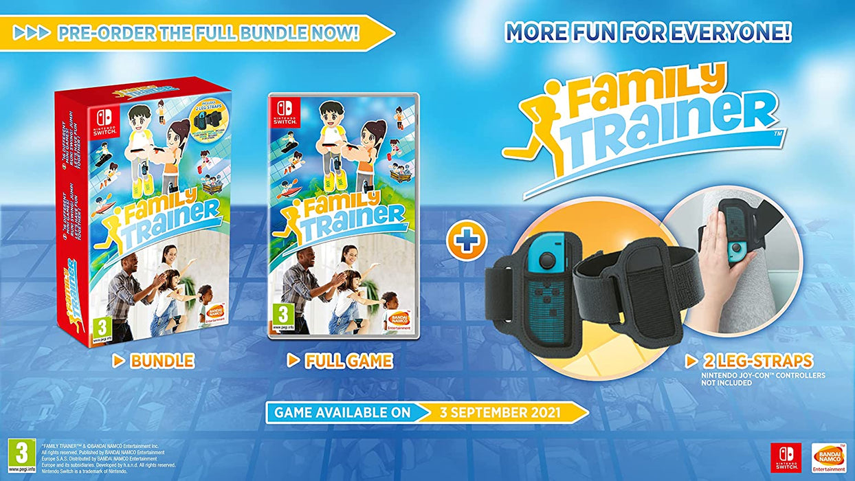 Family Trainer - Includes Leg bands (Nintendo Switch