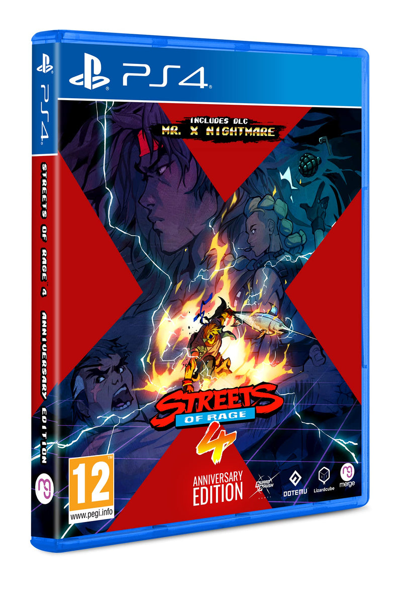 Streets Of Rage 4 - Anniversary Edition (PS4) PlayStation 4 single