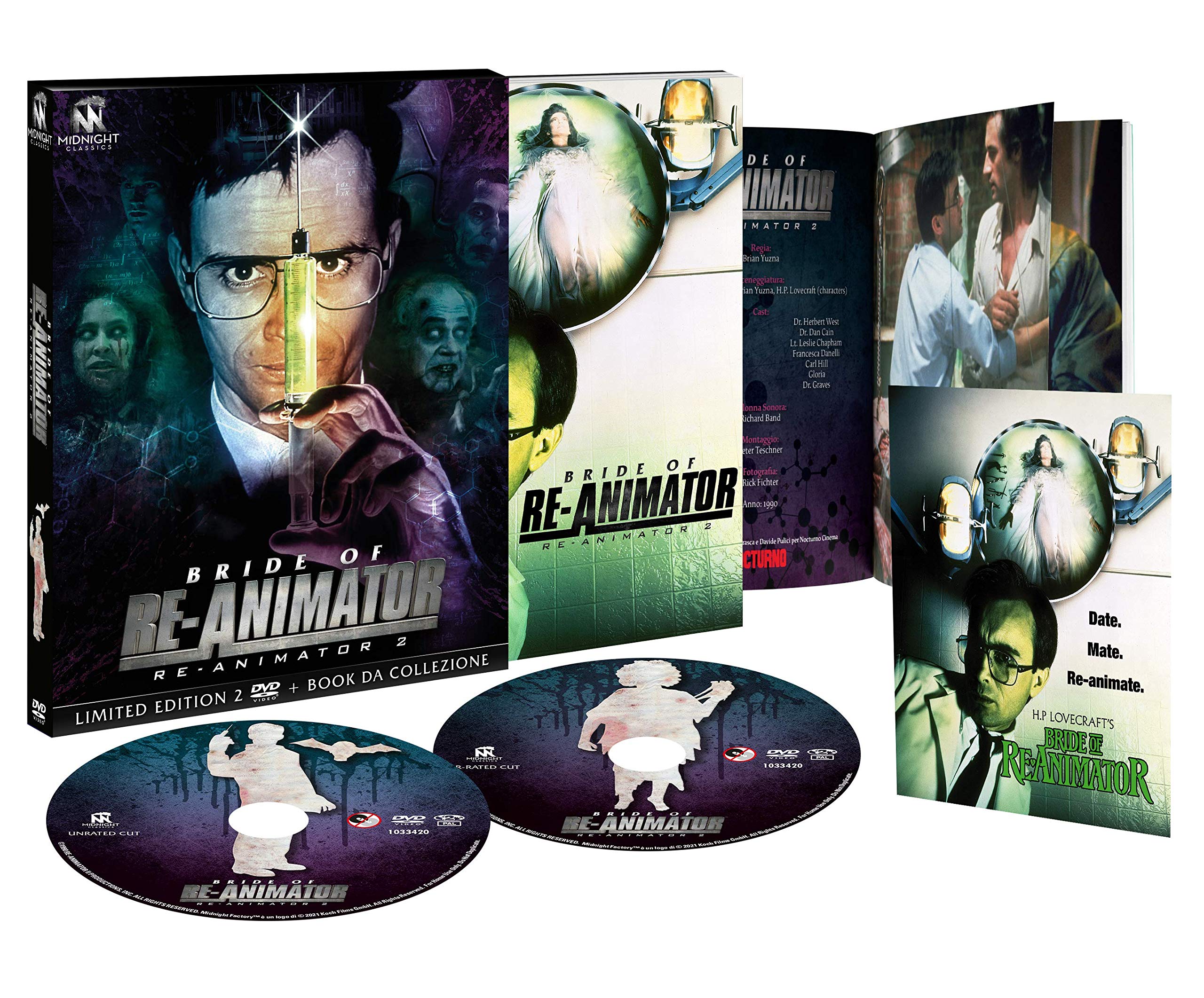 Bride of Re-Animator - Re-Animator 2 - Lim.Edit.( Box 2 Dv+Booklet