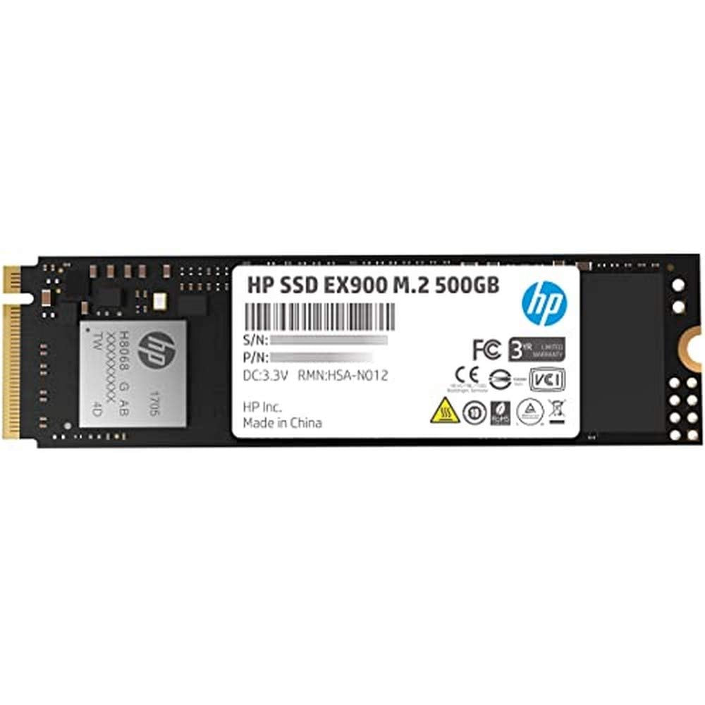 HP Hewlett Packard 2YY44AA#ABB Internal SSD Flash Drive EX900-500GB M.2 2280 NVMe PCIe