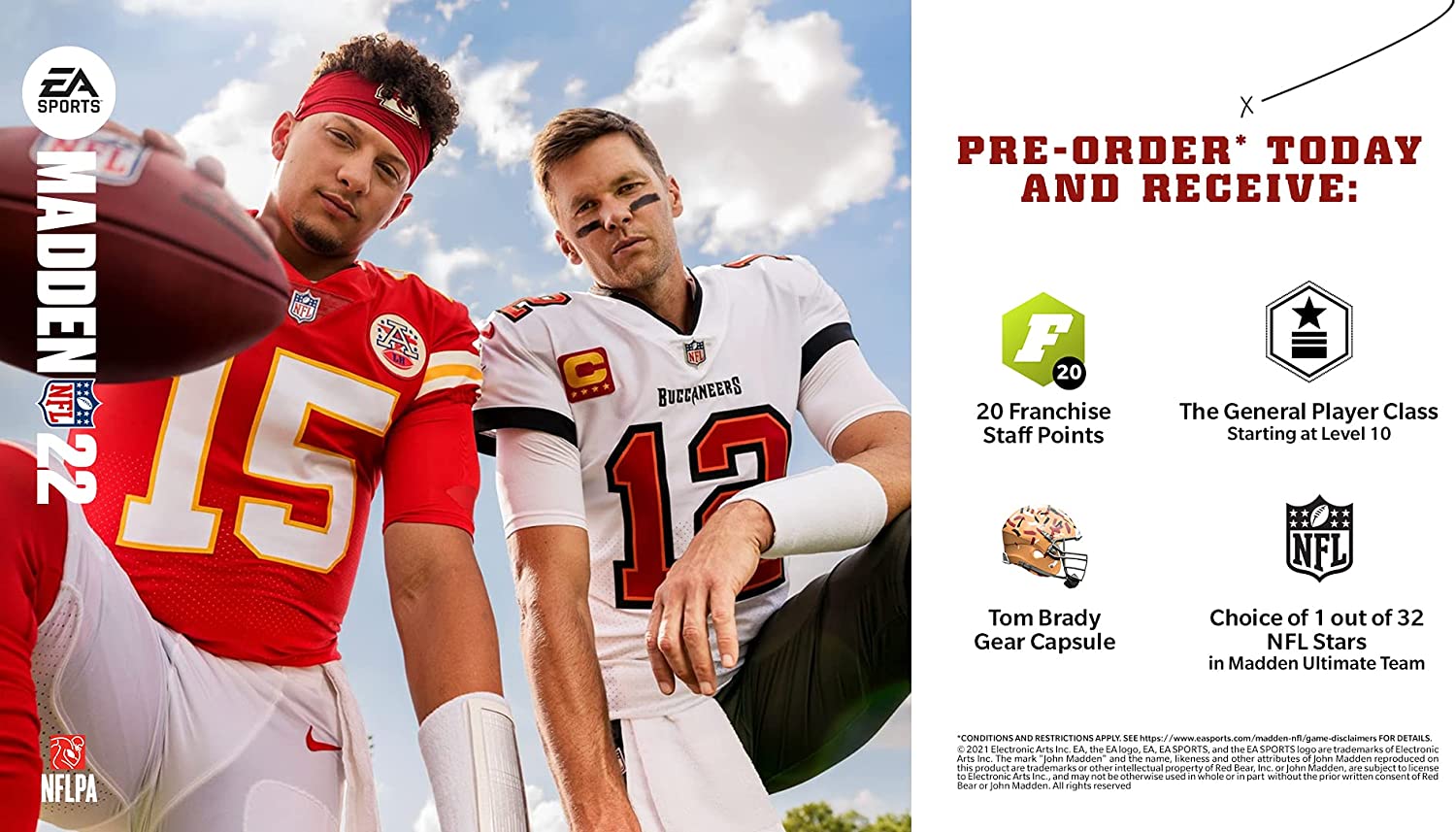 Electronic Arts Madden 22, schwarz (1082970)