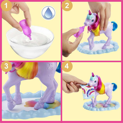 Barbie Dreamtopia Unicorn Pet Playset with Barbie Princess Doll, Gift for 3 to 7 Year Olds & Dreamtopia Rainbow Magic Mermaid - Fantasy Look - Tiara - Gift for Kids 3+ + Mermaid