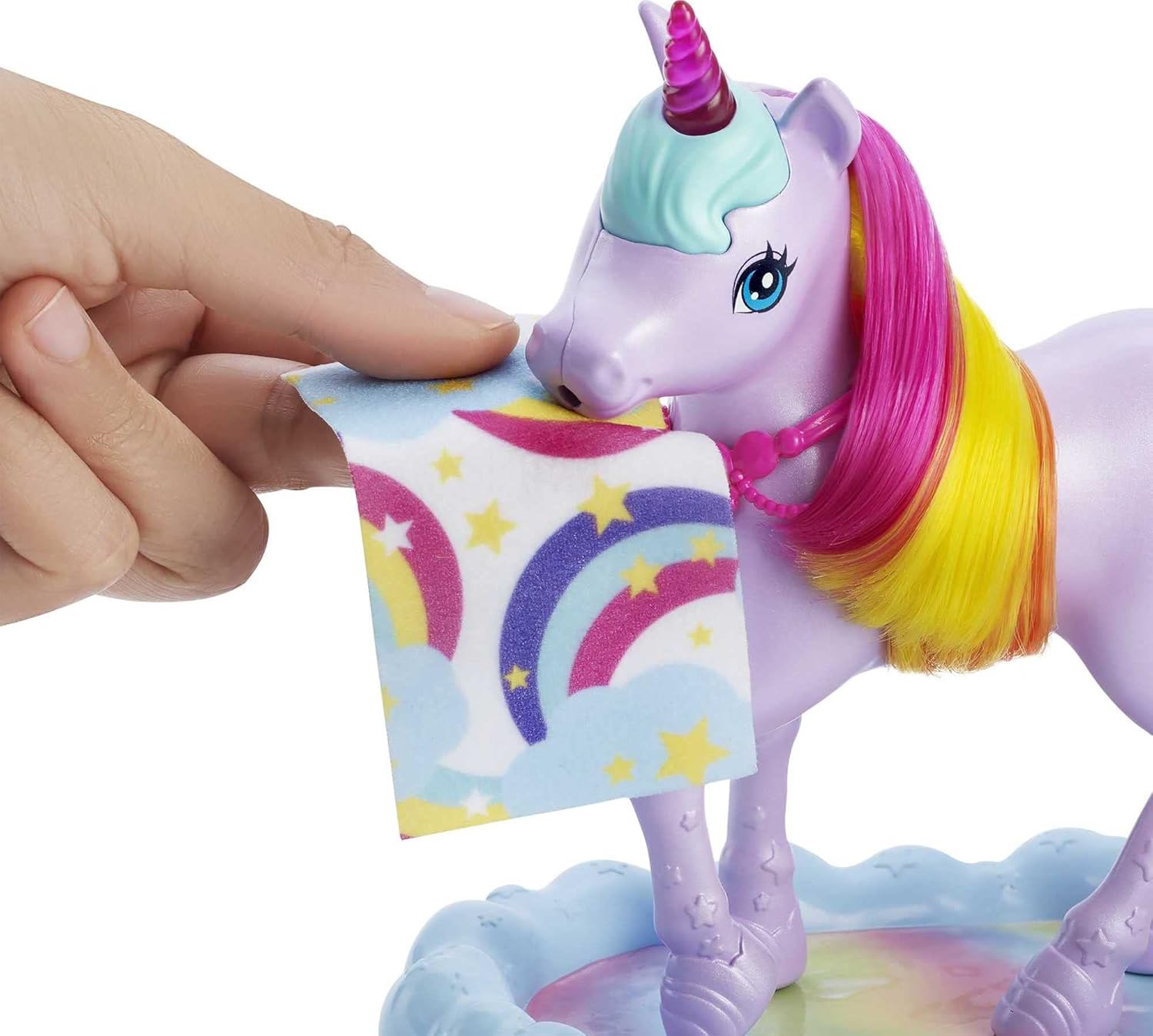 Barbie Dreamtopia Unicorn Pet Playset with Barbie Princess Doll, Gift for 3 to 7 Year Olds & Dreamtopia Rainbow Magic Mermaid - Fantasy Look - Tiara - Gift for Kids 3+ + Mermaid