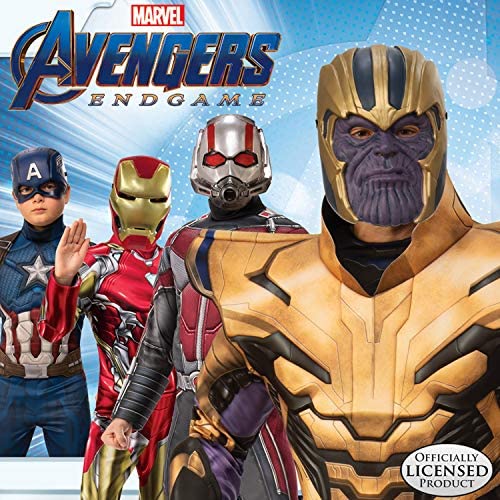Rubie's Official Marvel Avengers Endgame Thanos Deluxe Costume, Adult Superhero Fancy Dress STD