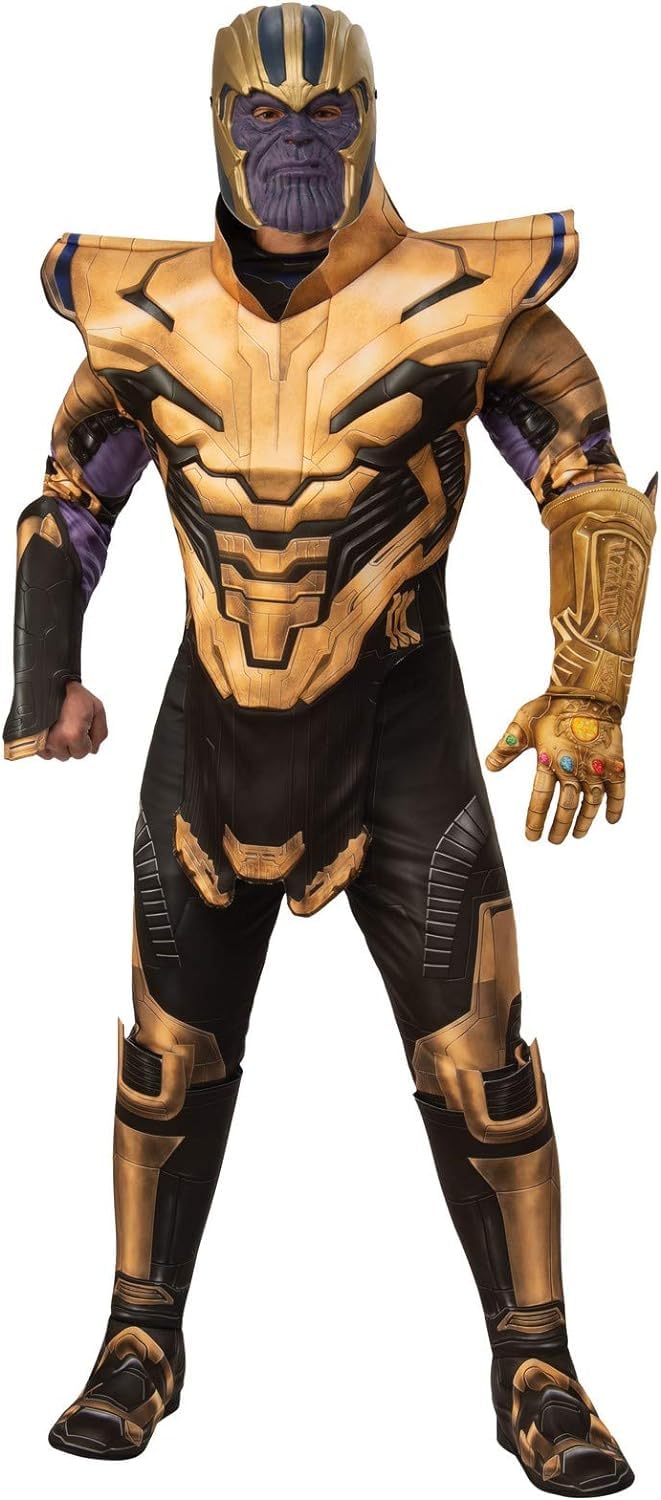 Rubie's Official Marvel Avengers Endgame Thanos Deluxe Costume, Adult Superhero Fancy Dress STD