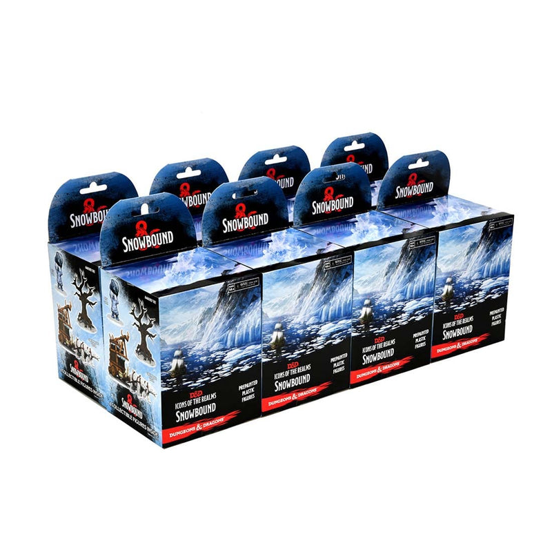 WizKids D&D Icons of the Realms Miniatures: Snowbound 8 ct. Brick (Set 19