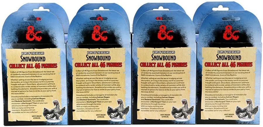 WizKids D&D Icons of the Realms Miniatures: Snowbound 8 ct. Brick (Set 19