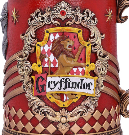 Nemesis Now Harry Potter Gryffindor Hogwarts House Collectible Tankard, Red Gold, 1 Count (Pack of 1