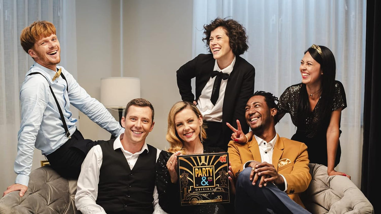 Party & Co. Original 30s Anniversary Party Game for Adults 4 to 20 Players