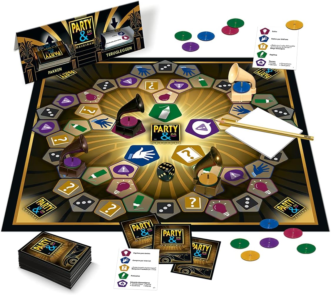 Party & Co. Original 30s Anniversary Party Game for Adults 4 to 20 Players
