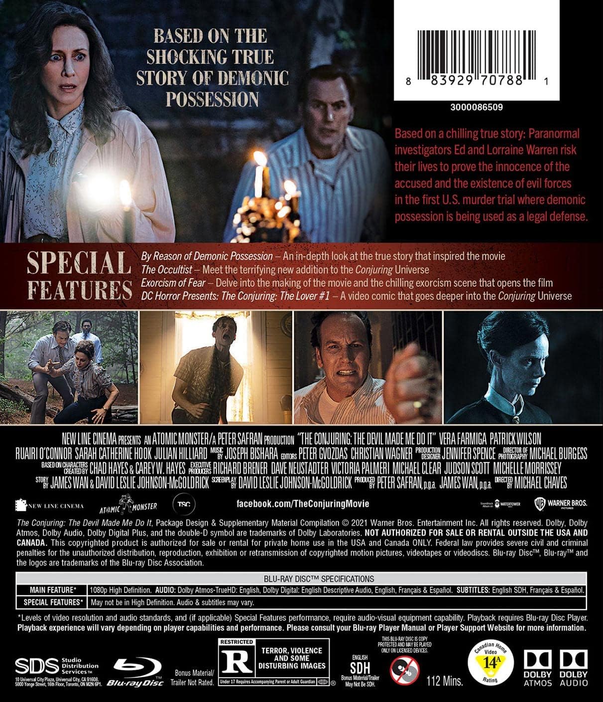 Conjuring, The: The Devil Made Me Do It (BD
