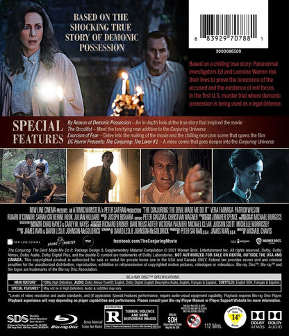 Conjuring, The: The Devil Made Me Do It (BD