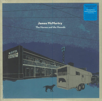 New West Records James McMurtry The Horses and The Hounds Texas Edition Opaque Blue w/White and Blue