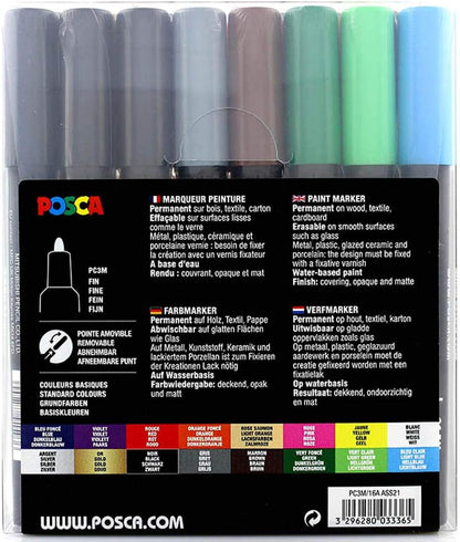 uni-ball Posca Marker with Fine Round Tip