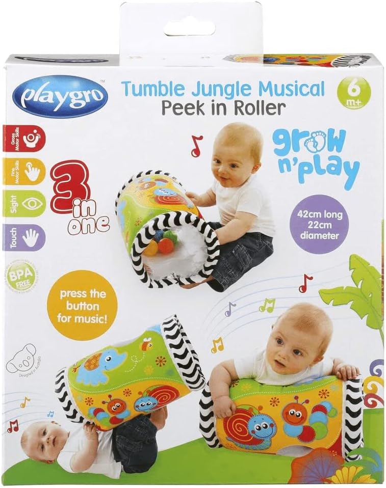 Playgro Rulo Musical Jungle Activities One Size