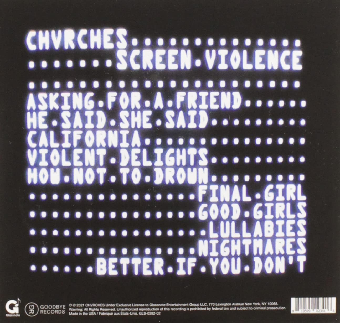 Screen Violence  Explicit Lyrics