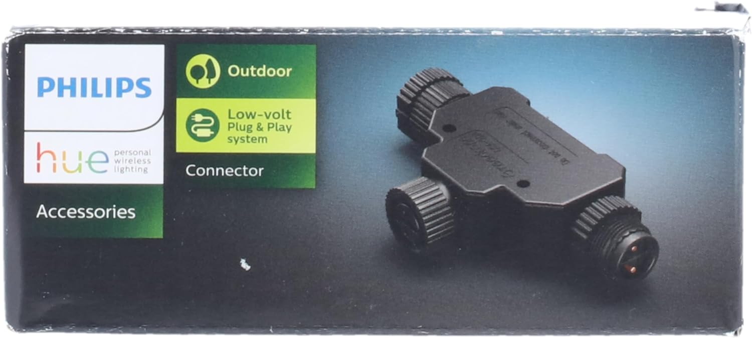 Philips Hue - T-Connector For Lowvolt Outdoor Products