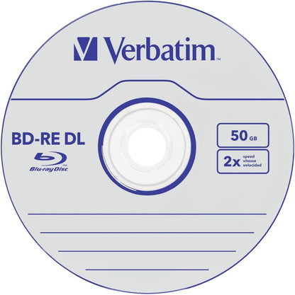 Verbatim BR BD-RE Dual-Layer 50GB scratchGuard 5p