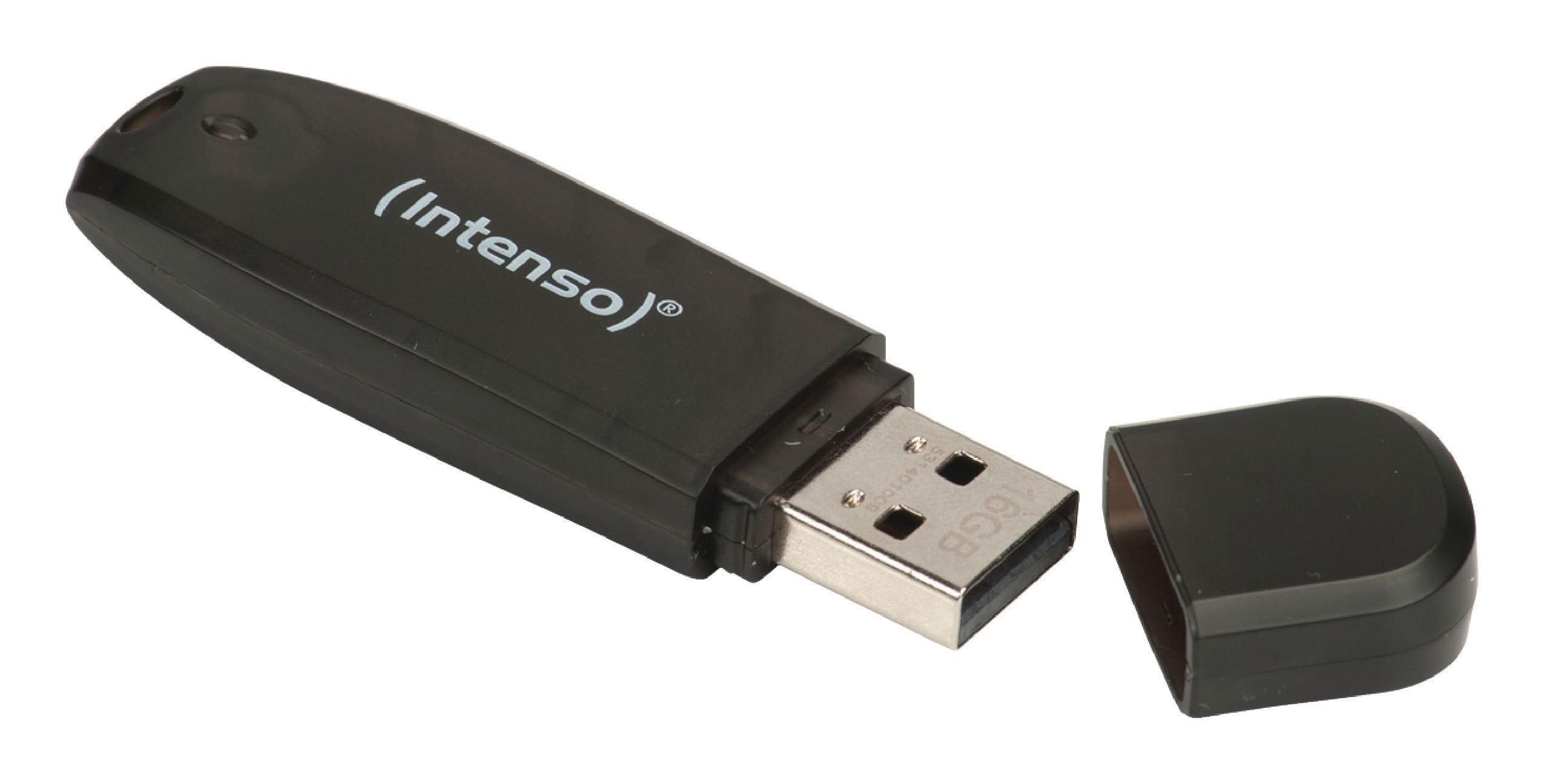 Intenso 3502470 16GB Rainbow USB 2.0 Flash Drive - Transparent