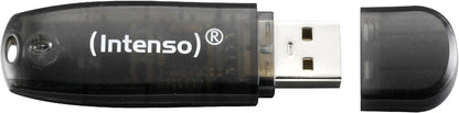 Intenso 3502470 16GB Rainbow USB 2.0 Flash Drive - Transparent