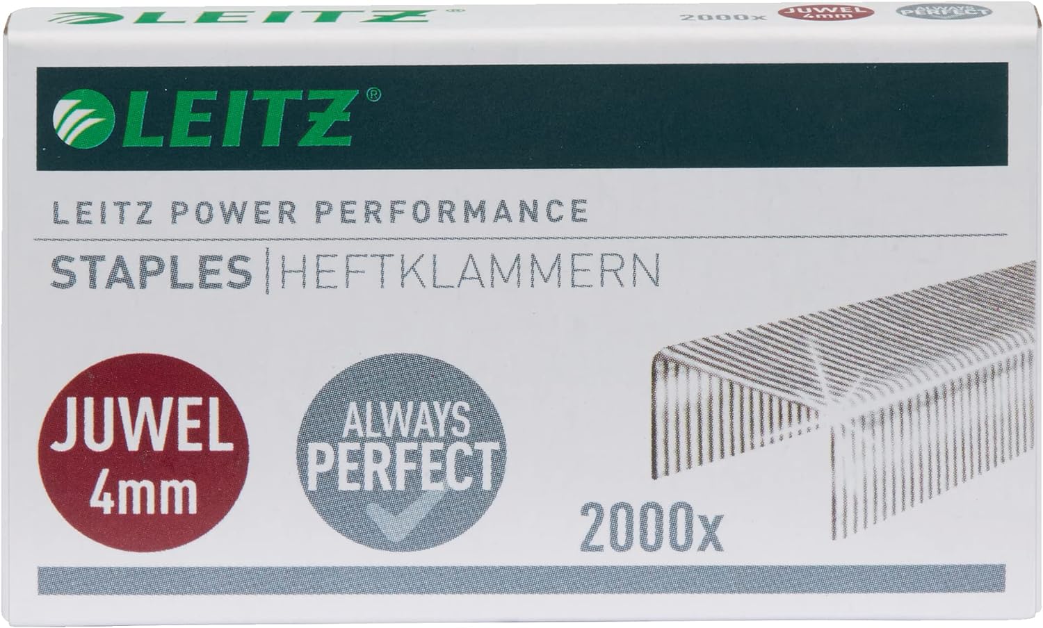 LEITZ Heftklammer Juwel 4 mm/5640-00-00 Inh, 1x 2000 Pieces (Inside