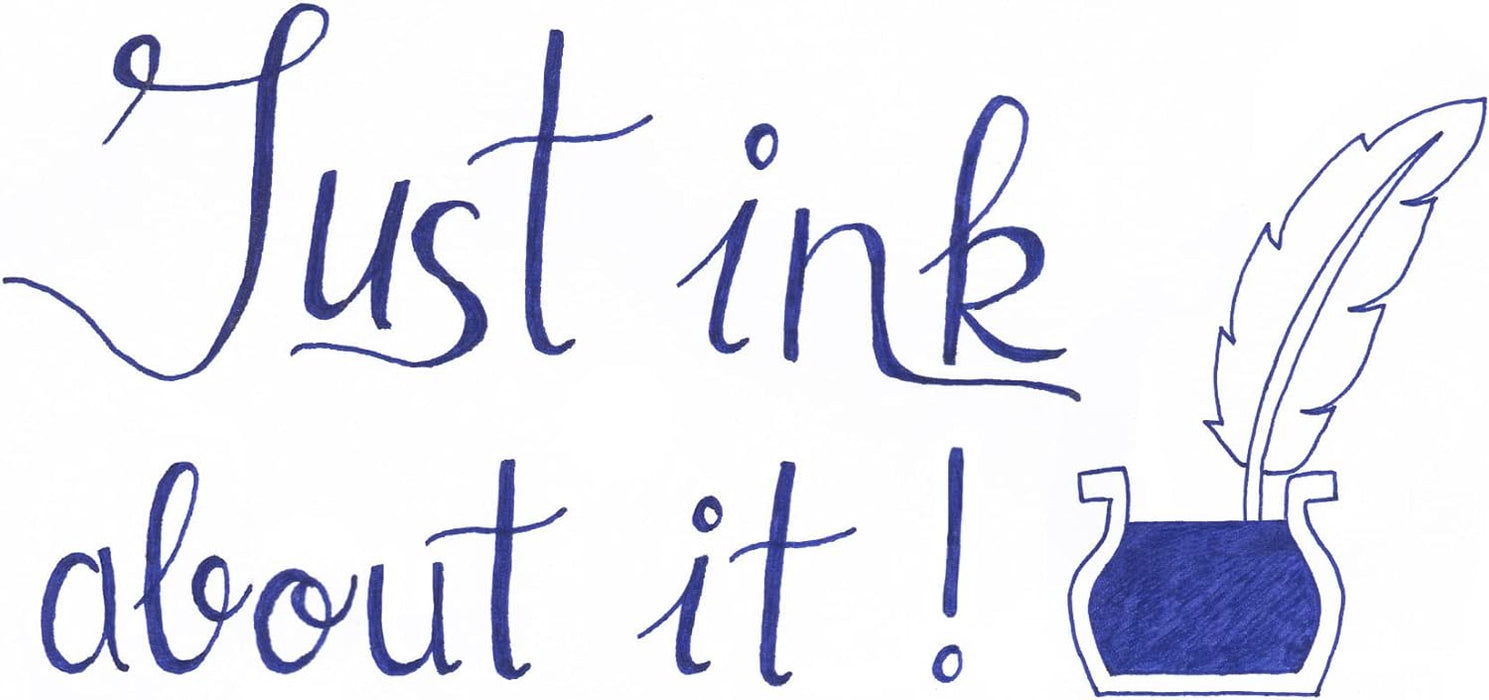 Faber Castell 185506 Standard Ink Cartridge - Blue (Pack of 6