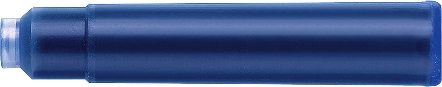 Faber Castell 185506 Standard Ink Cartridge - Blue (Pack of 6