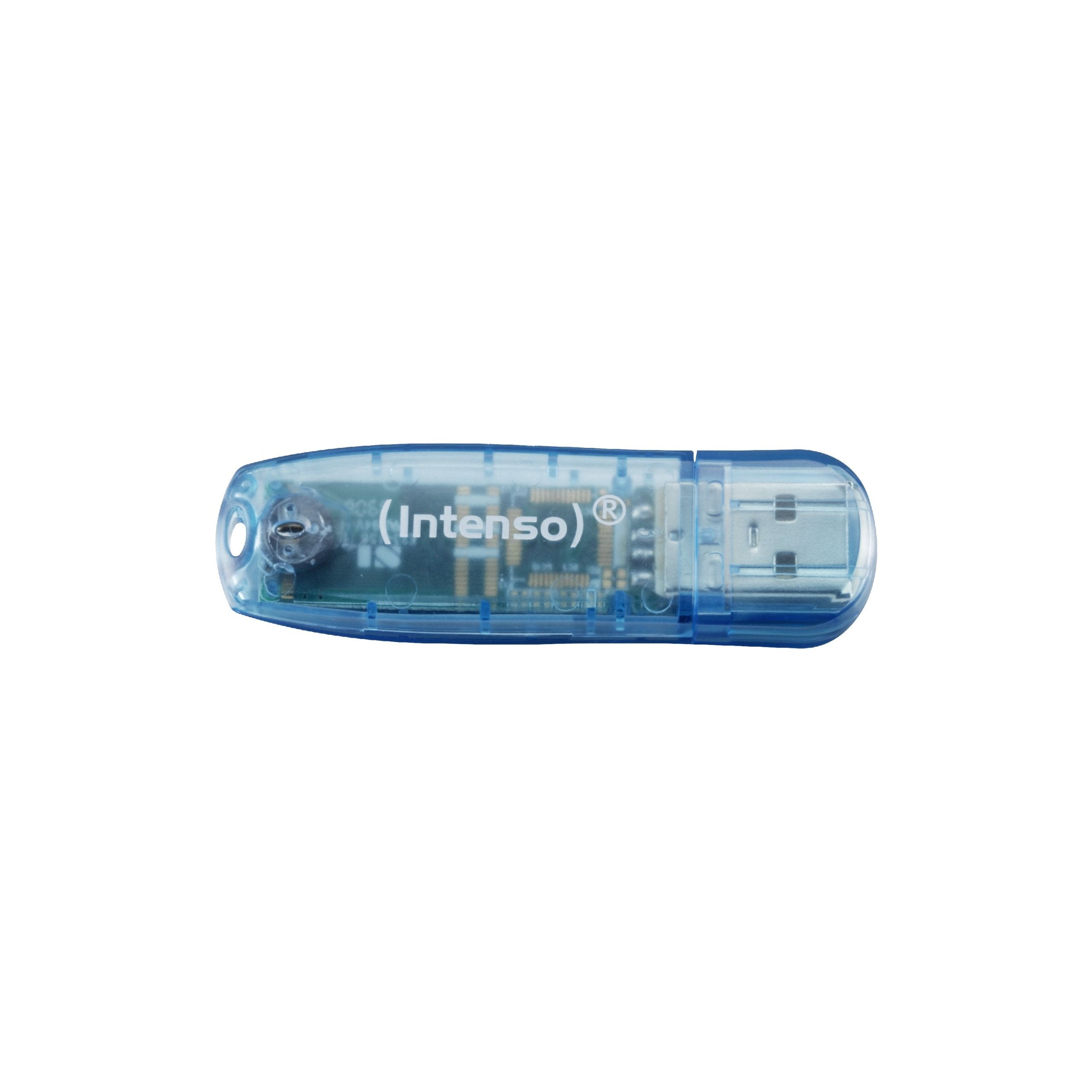 Intenso 3502450 4GB Rainbow USB 2.0 Flash Drive - Transparent