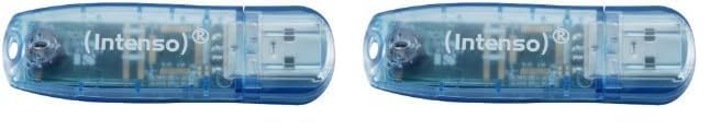 Intenso 3502450 4GB Rainbow USB 2.0 Flash Drive - Transparent