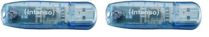 Intenso 3502450 4GB Rainbow USB 2.0 Flash Drive - Transparent