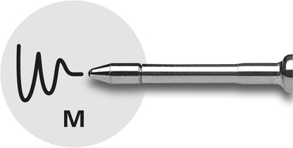 Schneider Slider 755 Ersatzmine (ViscoGlide-Technologie, dokumentenecht, M=Mittelstrich) 10er Packung