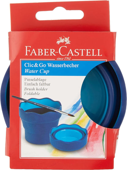 Faber-Castell CLICK & GO WATER CUP BLUE
