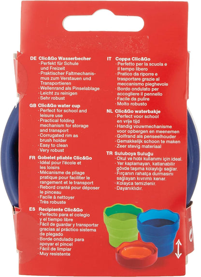 Faber-Castell CLICK & GO WATER CUP BLUE