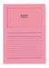 ELCO Ordo Classico 220x310 mm 120GSM Paper Folder with Printing and 180x100 mm Window (Box of 100) - Rose
