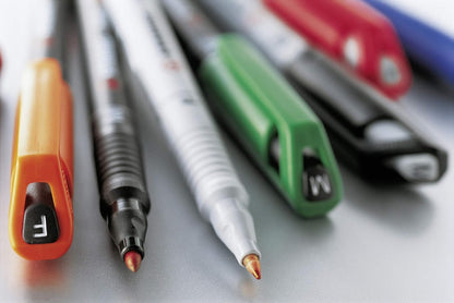 Pen for Overhead Projection - STABILO OHPen universal - Permanent - Fine - Pack of 10