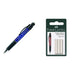 Faber-Castell Grip Plus 07 Pencil- Metallic Blue &Spare Eraser for Grip Plus Mechanical Pencil