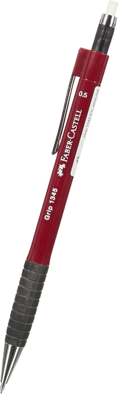 Faber-Castell Grip 1345 0.5mm Mechanical Pencil - Red